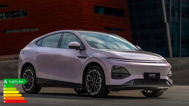 Nouveau modèle G6 de la marque XPENG