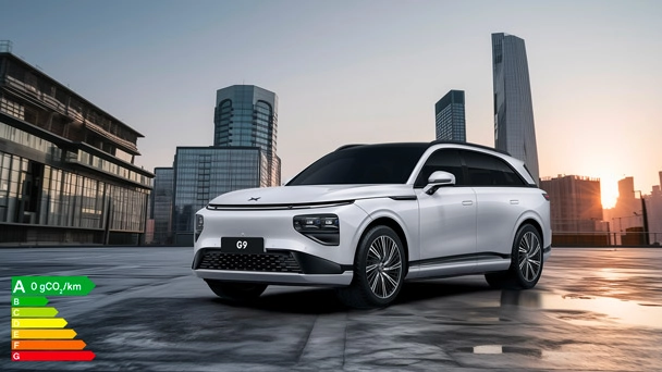 Nouveau modèle G9 de la marque XPENG